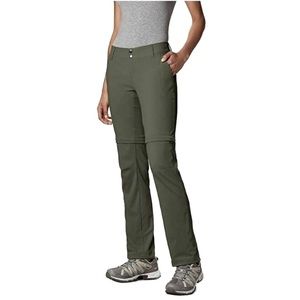 Columbia Saturday Trail II Omni Shield Convertible Zip Off Hiking Pants in Sage